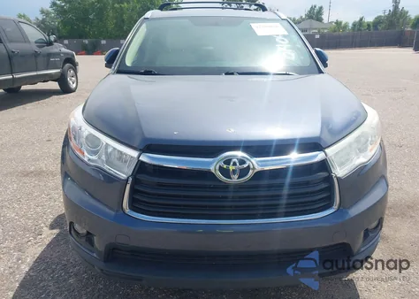 2014 Toyota Highlander Xle V6 from USA, damaged, VIN 5TDKKRFH4ES014041